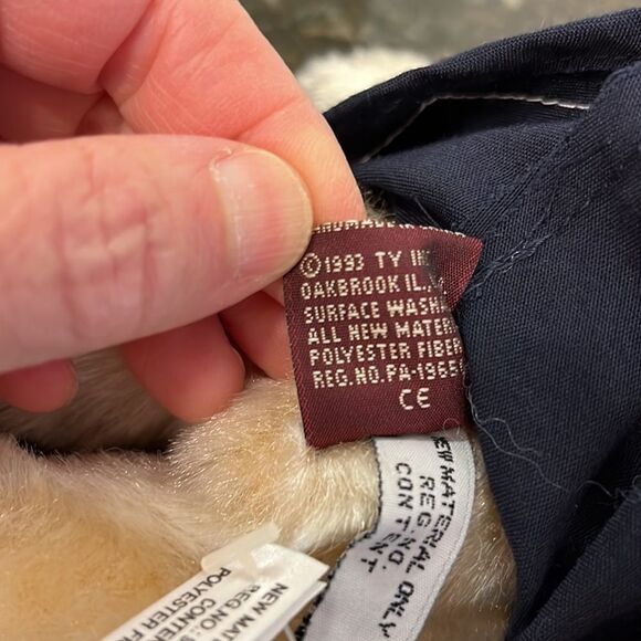 TY Breezy Bear Plush - Attic Treasures Collection / 93 - Picture 11 of 11